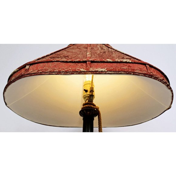 VTG Underwriters Laboratories 31" Lamp Circus Elephant Animal Rustic Resin Base - Picture 3 of 16